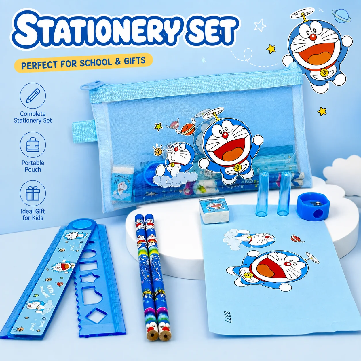 Stationery Supplier - Ensemble de papeterie pour enfants avec