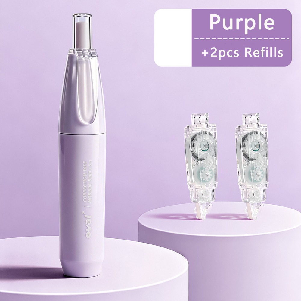 Correction Tape Roller - Multifonctionnel 360 ° Ruban correcteur à
