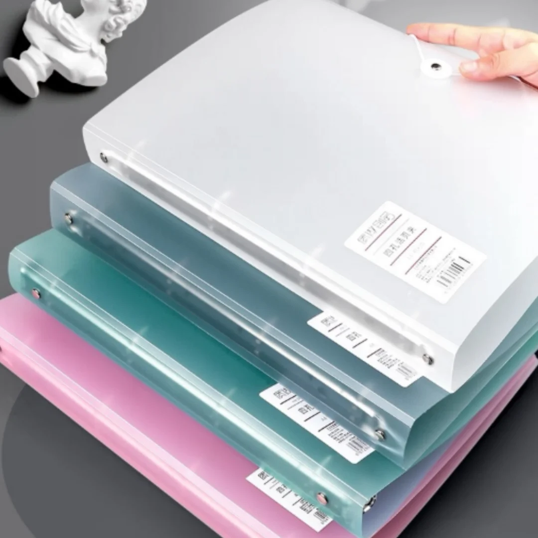 Classeurs A4, type D, avec 4 a - Binder Clip Assorted avis et prix